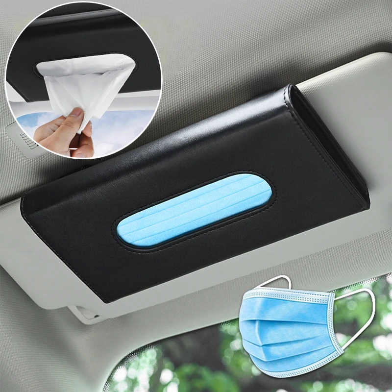 

1 шт., автомобильный контейнер для салфеток, набор полотенец, автомобильный держатель для салфеток на солнцезащитный козырек, украшение для ...