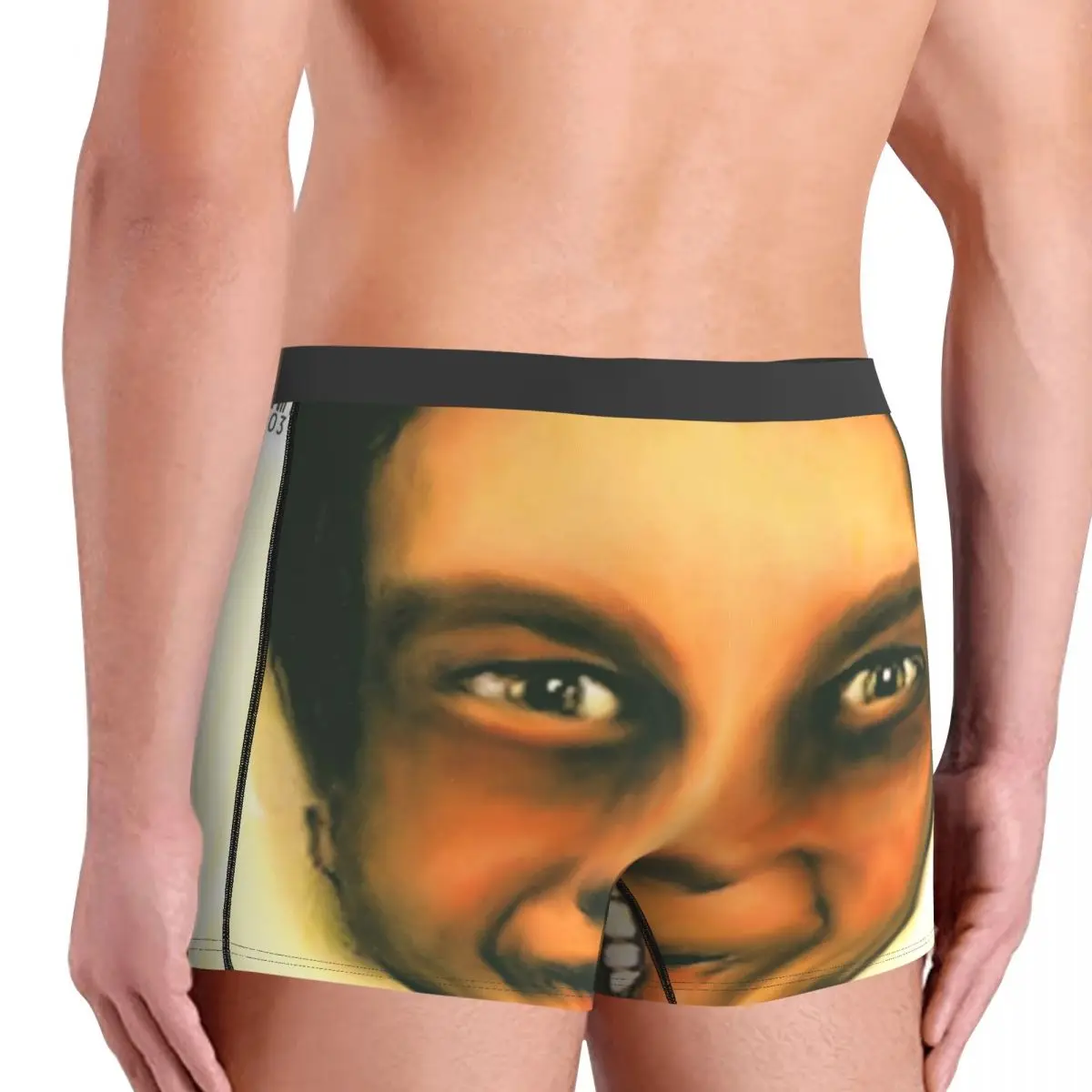 Мужские трусы-боксеры Aphex Классические трусики с забавным лицом 3D мешочек