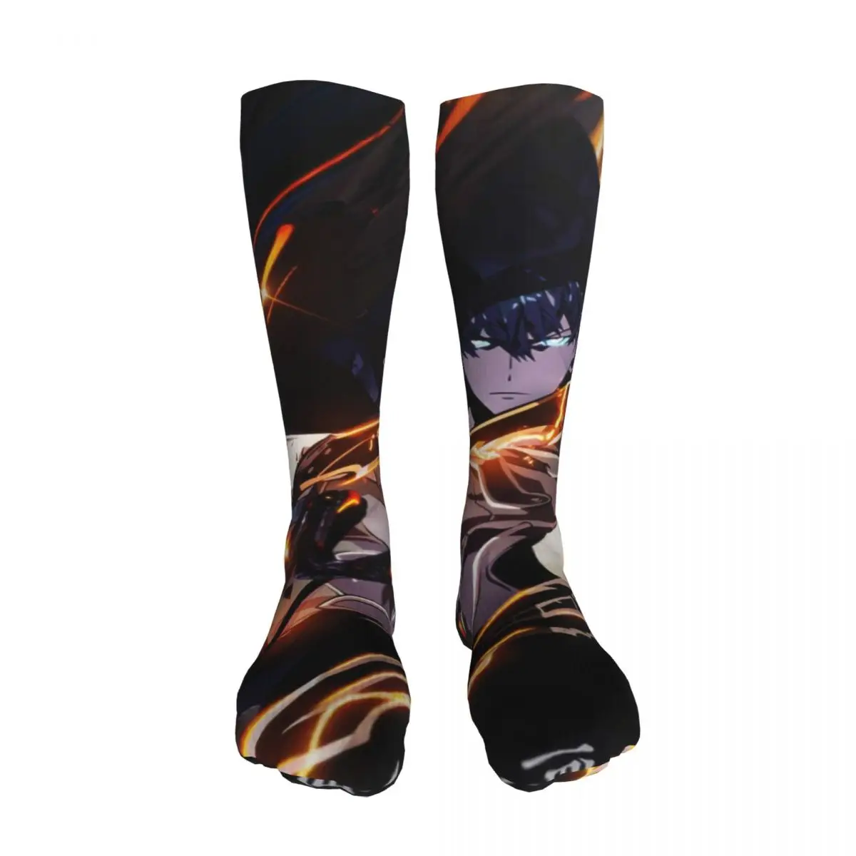 

Anime - Solo Leveling stockings Thickened thermal stockings Men's and women's stockings, For Unisex