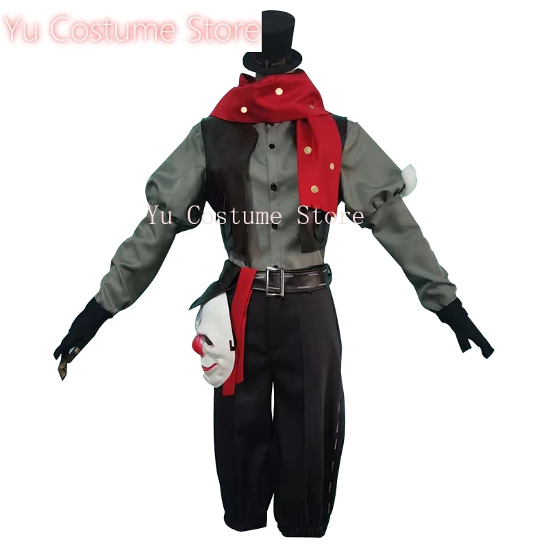Ю Аниме! Identity V плачущий клоун Джокер новый игровой костюм Survivor униформа
