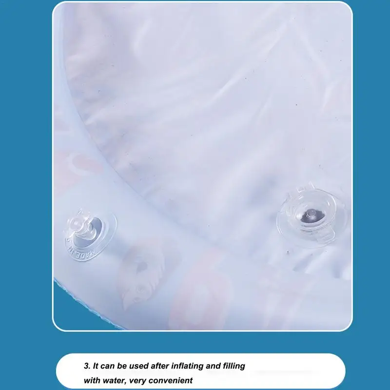 Надувные ПВХ Животные и дети сенсорный игровой коврик с рыбой море океан