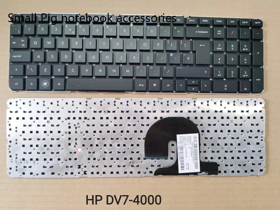 

Английская сменная клавиатура без рамки для HP PAVILION DV7-4000 DV7-4100 DV7-4200