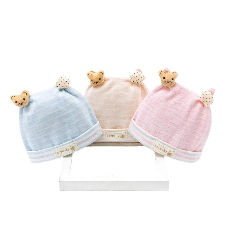 

Cute Baby Hat Newborn Beanie Cotton Soft Elastic Baby Cap for Girls Boy Hats Newborn Photography Props Infant Bonnet Accessories
