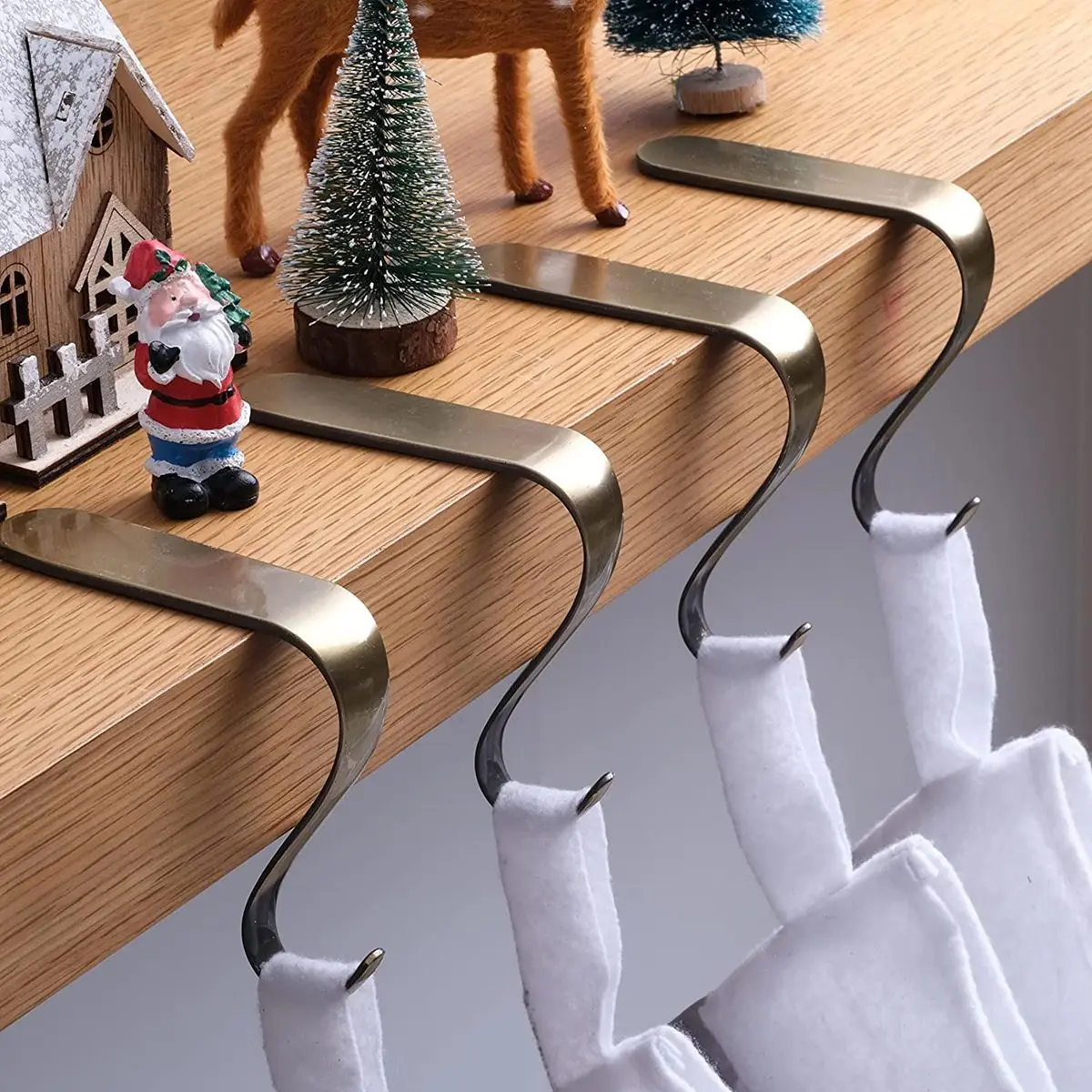 Рождественская гирлянда многофункциональные металлические ручки вешалка для