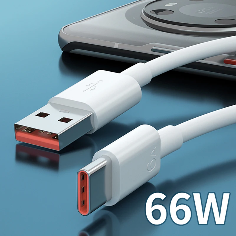 USB C для Xiaomi 11 10 CC9 Poco X3 F3 F2 M3 Pro 9 8 SE кабель 6A турбо зарядное устройство типа Redmi K40 K30 K20