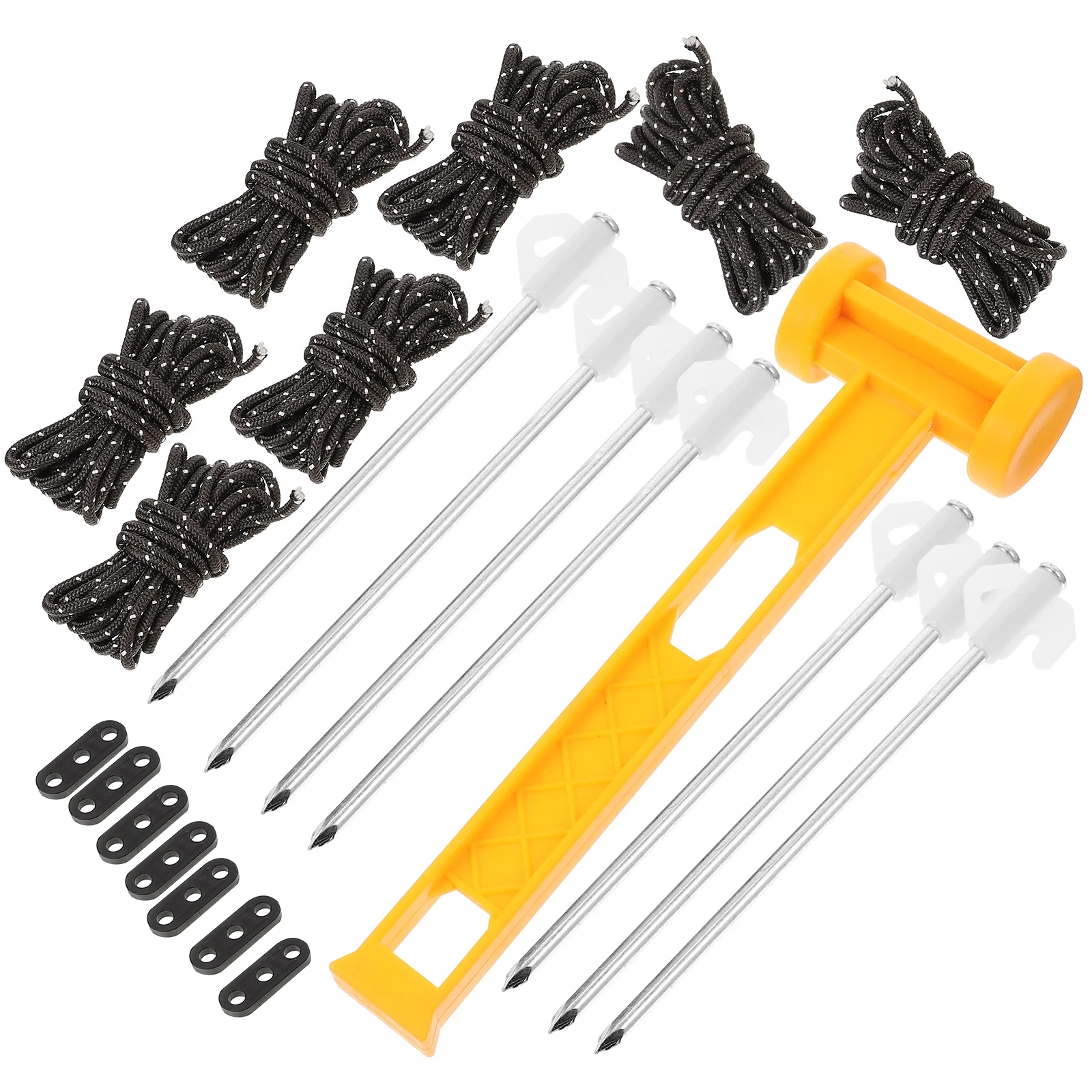 

Stakes Tent Camping Ground Heavy Duty Rope Pegs Storage Anchor Accessories Camp Nail Outdoor Decorations Portable Stake Or