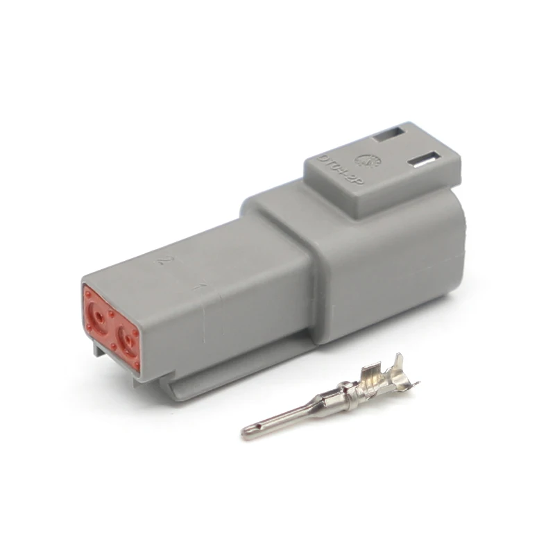 2Pin DT04-2P-P004 / DT06-2S-P004 Автомобильные водонепроницаемые разъемы серии DT папа-мама Pulg