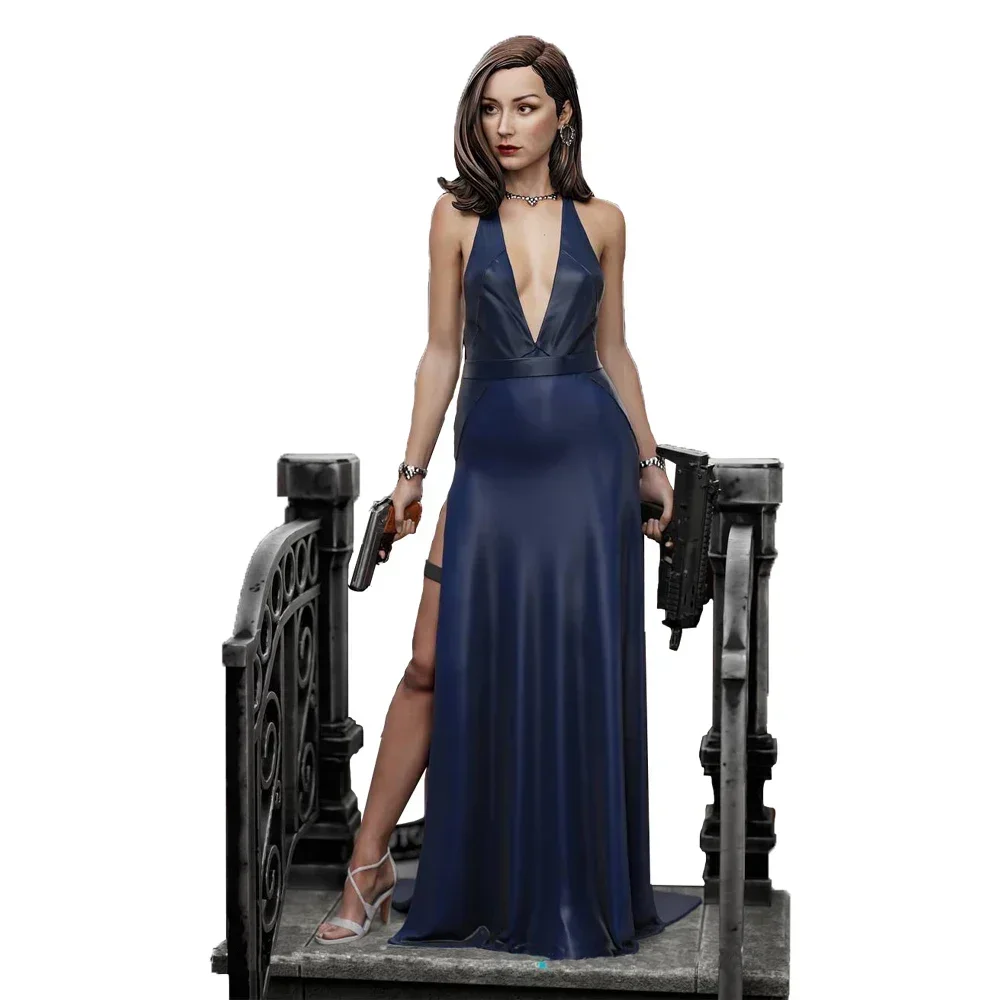 Миниатюрная фигурка из смолы Bond Girl 1:16 набор моделей Неокрашенная пластиковая