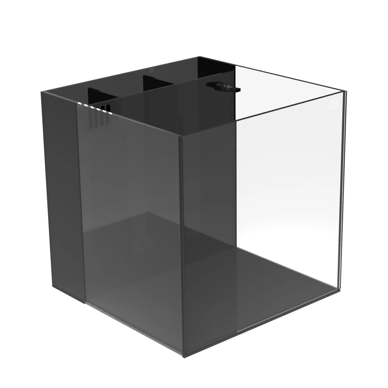 

FZONE безободковый низкий Железный Nova Прозрачный Ультра-белый аквариум AIO стеклянный резервуар серии Frith аквариум встроенный фильтр и обратный насос