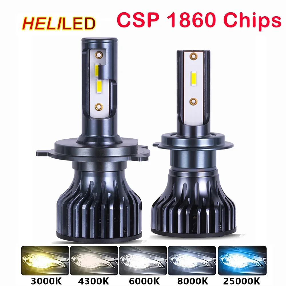 

Car Headlight 18000LM 80W CSP H4 LED H7 H1 H3 H8 H11 9005 HB3 9006 HB4 880 881 H27 Car Auto Headlamp Led Lights for Car 12V
