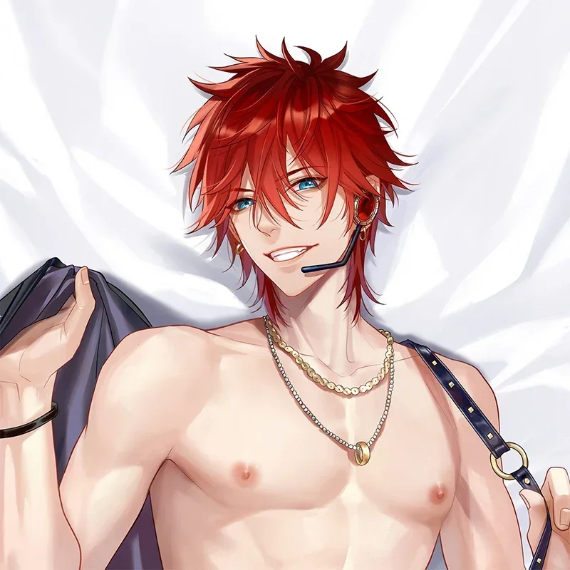 Наволочка Game Ensemble Stars Amagi Rinne персиковая кожа