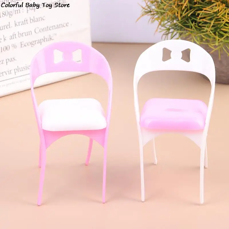 

Dollhouse Miniature DIY Furniture Chair Model Accessories Simulation Decoration Girl Toy