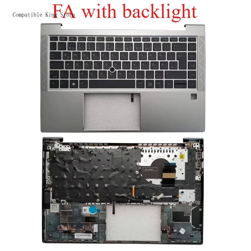 Фото Клавиатура P US/SP/LA/SP/FR для ноутбуков HP Elitebook 840 845 740 745 G7 G8, верхняя часть корпуса с подсветкой, M36312-001 M07090-001 №5