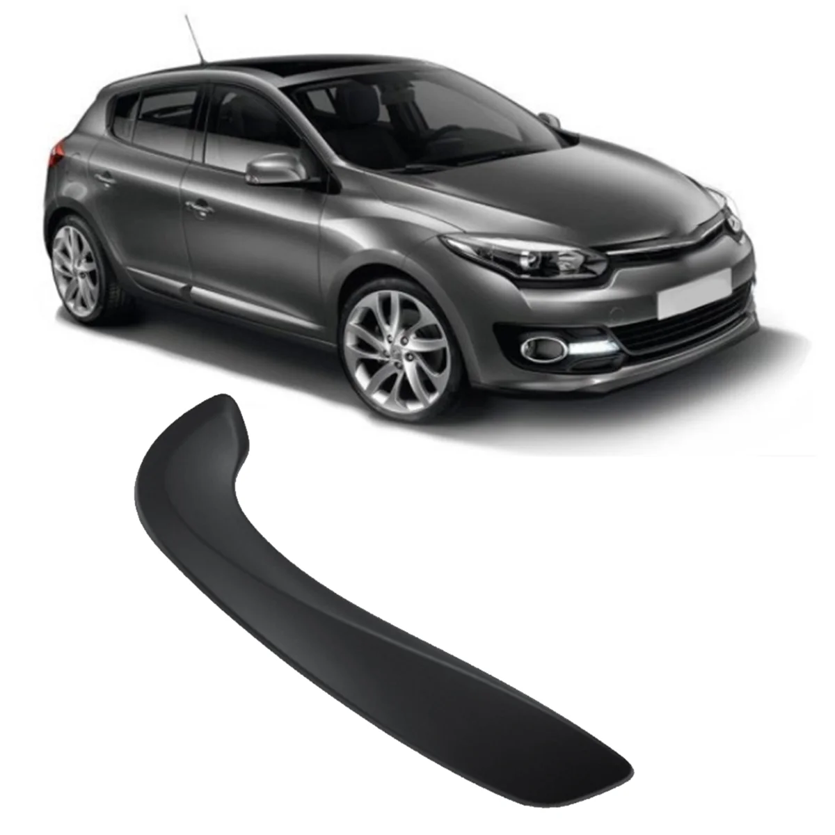 Автомобильная правая передняя внутренняя дверная ручка для Renault Megane 3 2008-2016