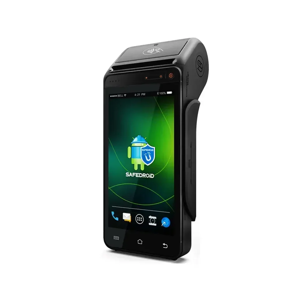 Фото 2026 2025 UROVO i9100 Android 12 POS портативный мобильный терминал для смарт-платежей с функцией сканирования штрих-кодов №2