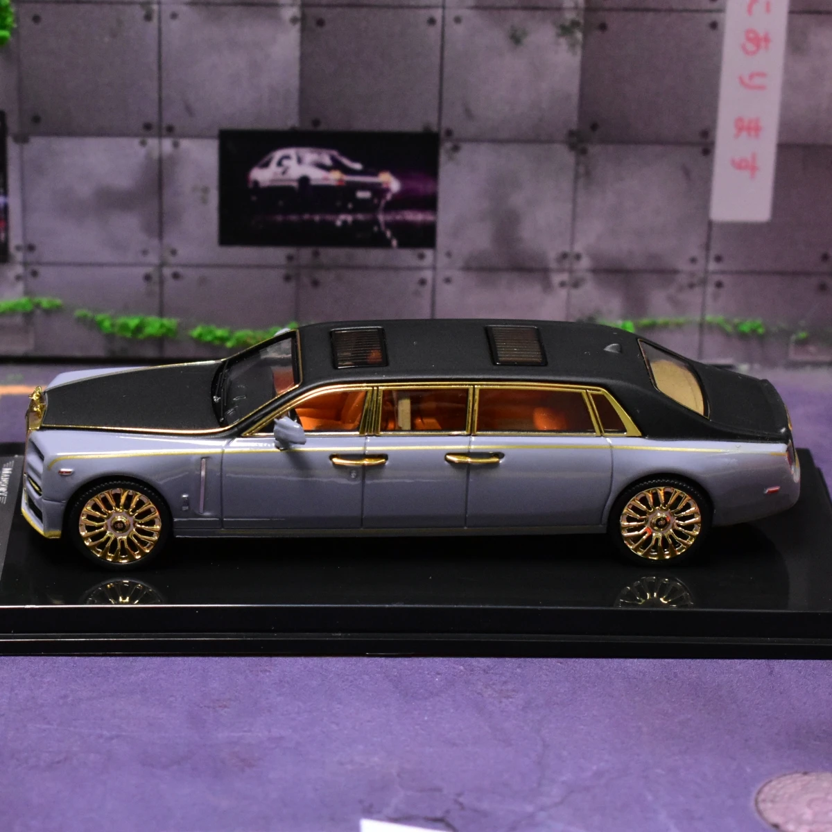 Литая под давлением модель автомобиля Smallcarart 1:64 Rolls-Royce восьми поколений