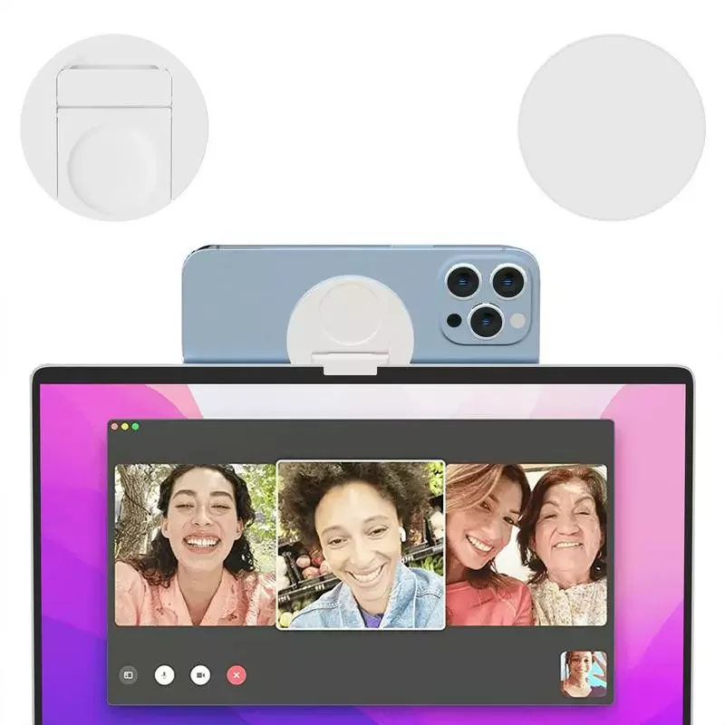 

NEW2023 Continuity Camera Mount Holder Suction Compatible with magnetic Mobile Macbooks Bracket For IPhones 14/ 13/ 12