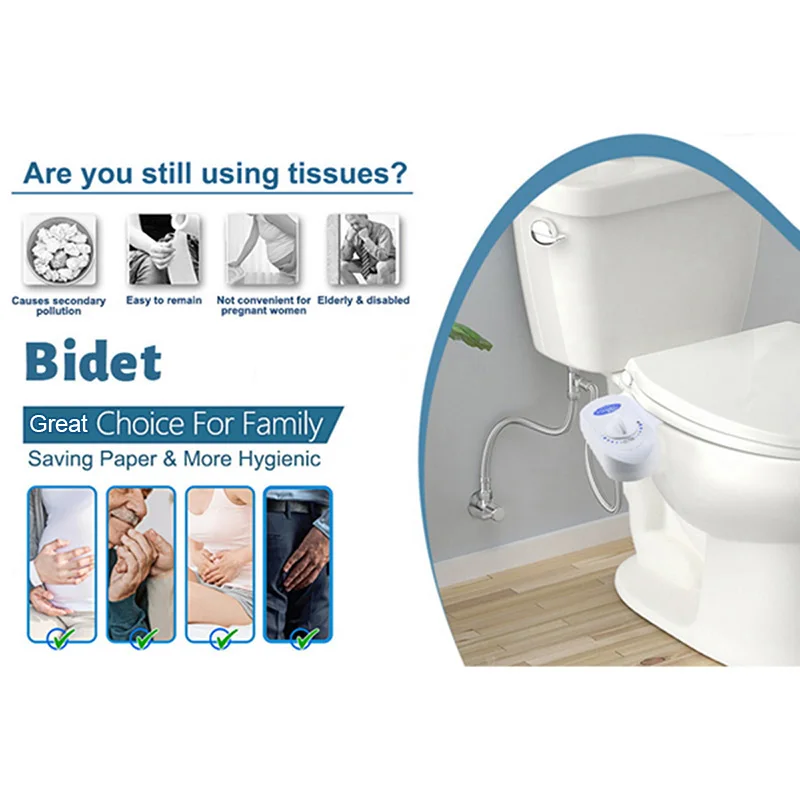 Приспособление для биде неэлектрическое подвесное сиденье унитаза с