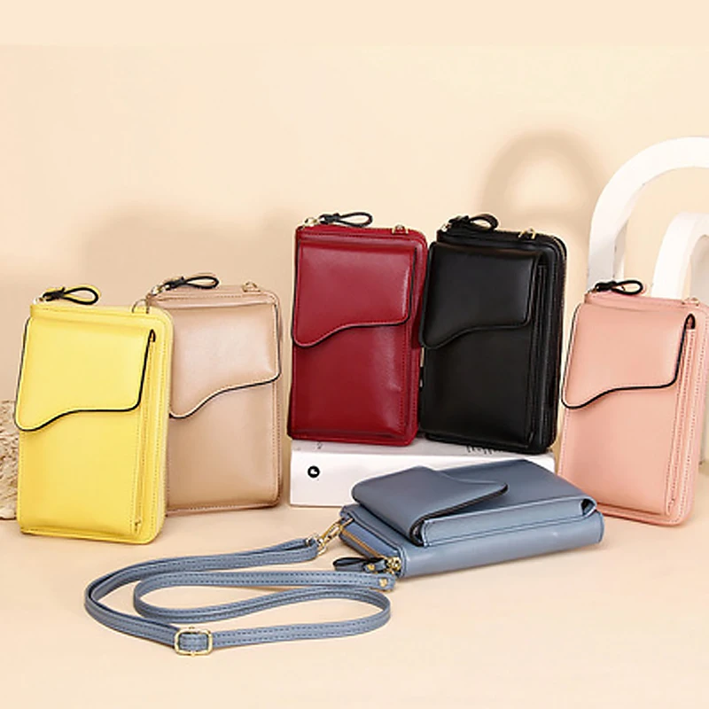 

PU Luxury Handbags Womens Bags for Woman Ladies Hand Bags Women's Crossbody Bags Purse Clutch Phone Wallet Shoulder Bag