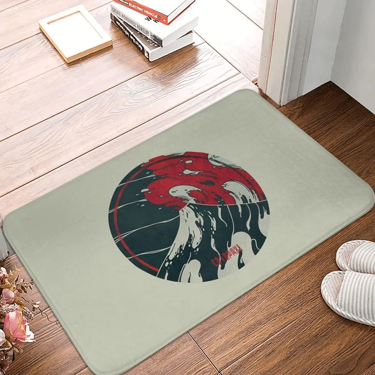 Cotopaxi Facecloth нескользящий напольный коврик с вышивкой толстые и удобные прочные