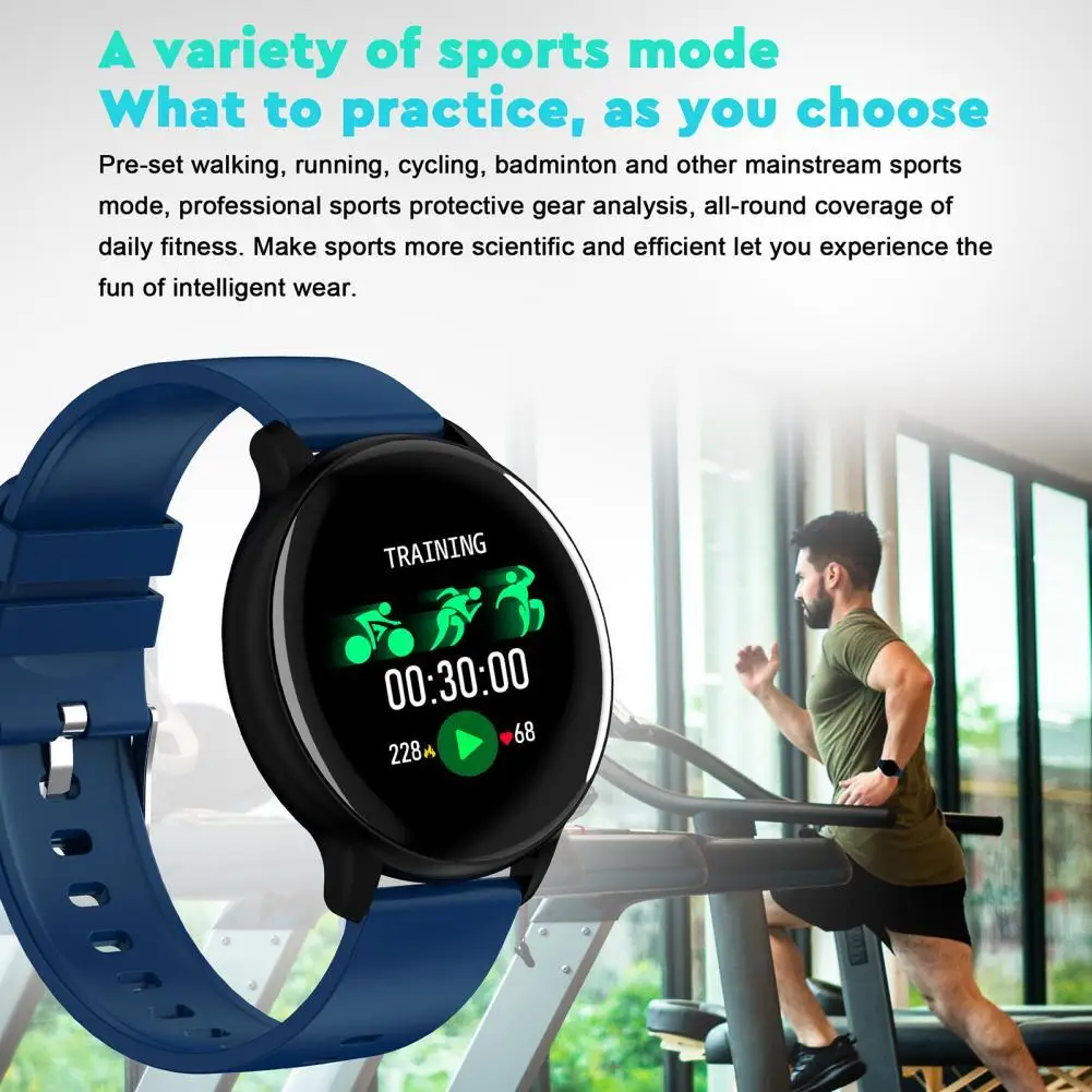 

Pedometer Durable Blood Oxygen Monitoring Sport Bracelet Multiple Languages Smart Watch Comfortable Wear
