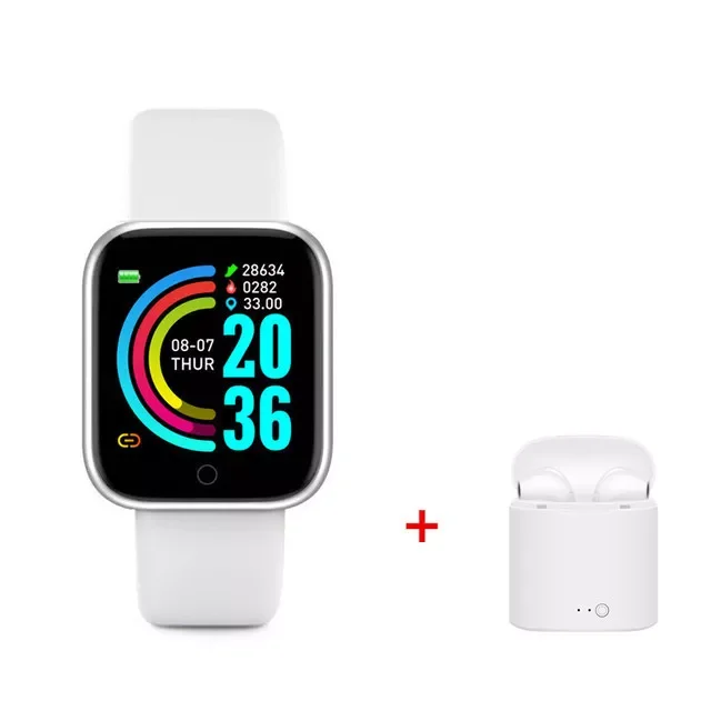 

10PC Y68 D20 Smart Watch Male Female Free Shipping Put Photo Heart Rate Waterproof Best Smart watch IWO 13 Y68/D20 Pro