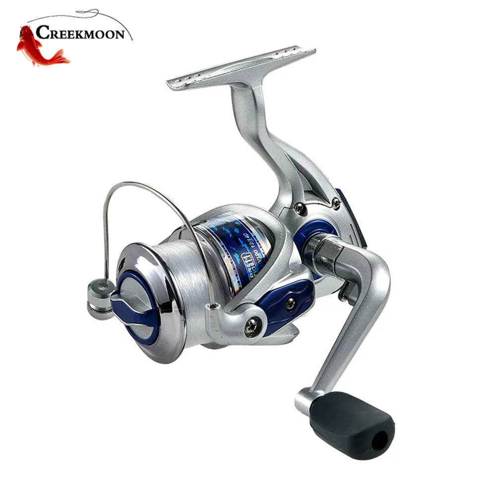 

Катушка для спиннинга для морской рыбалки с длинным забросом, сильный катушка, 5,2: 1, 6 шарикоподшипников, для ловли карпа, серия 4000-7000, пластик...