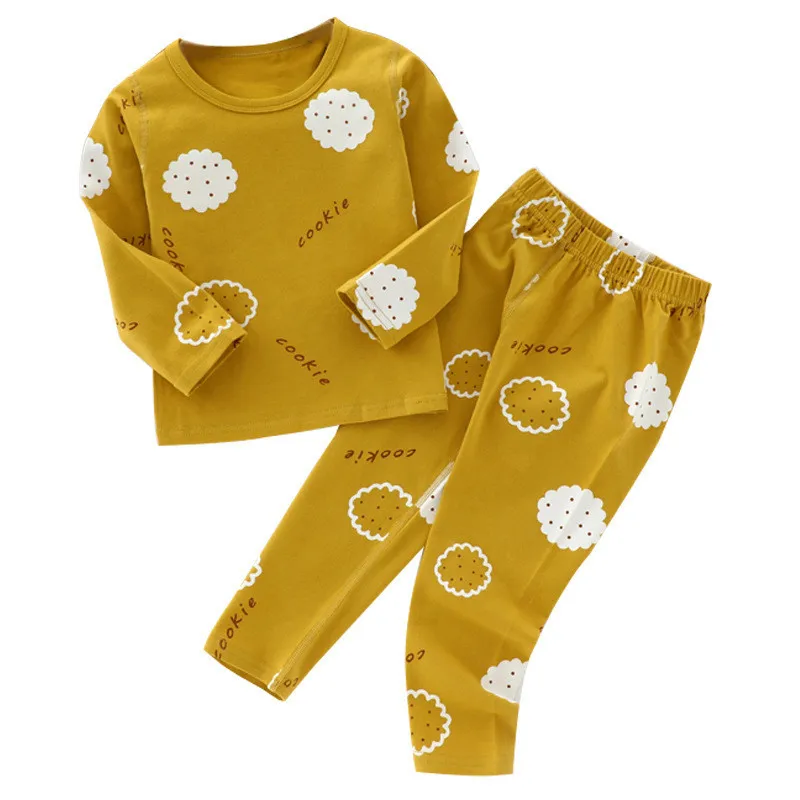 

Children underwear set spring and autumn clothes long pants boys child clothing cotton pajamas home girls clothes sets