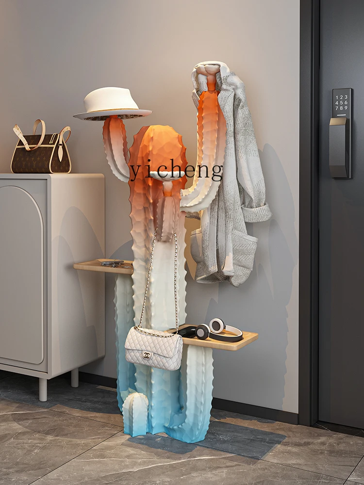 ZK домашние большие напольные украшения в виде кактуса поднос для гостиной входа