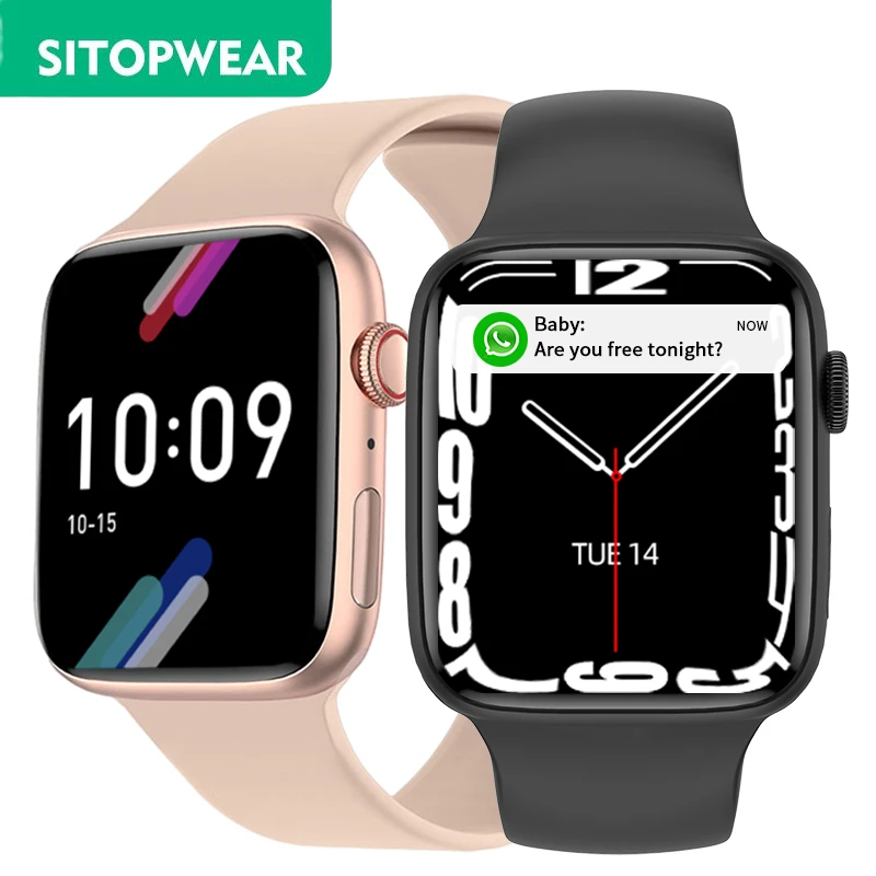 

Smart Watch 2022 Wireless Charging Smartwatch Bluetooth Calls Watches Men Women Fitness Bracelet Custom Watch Face