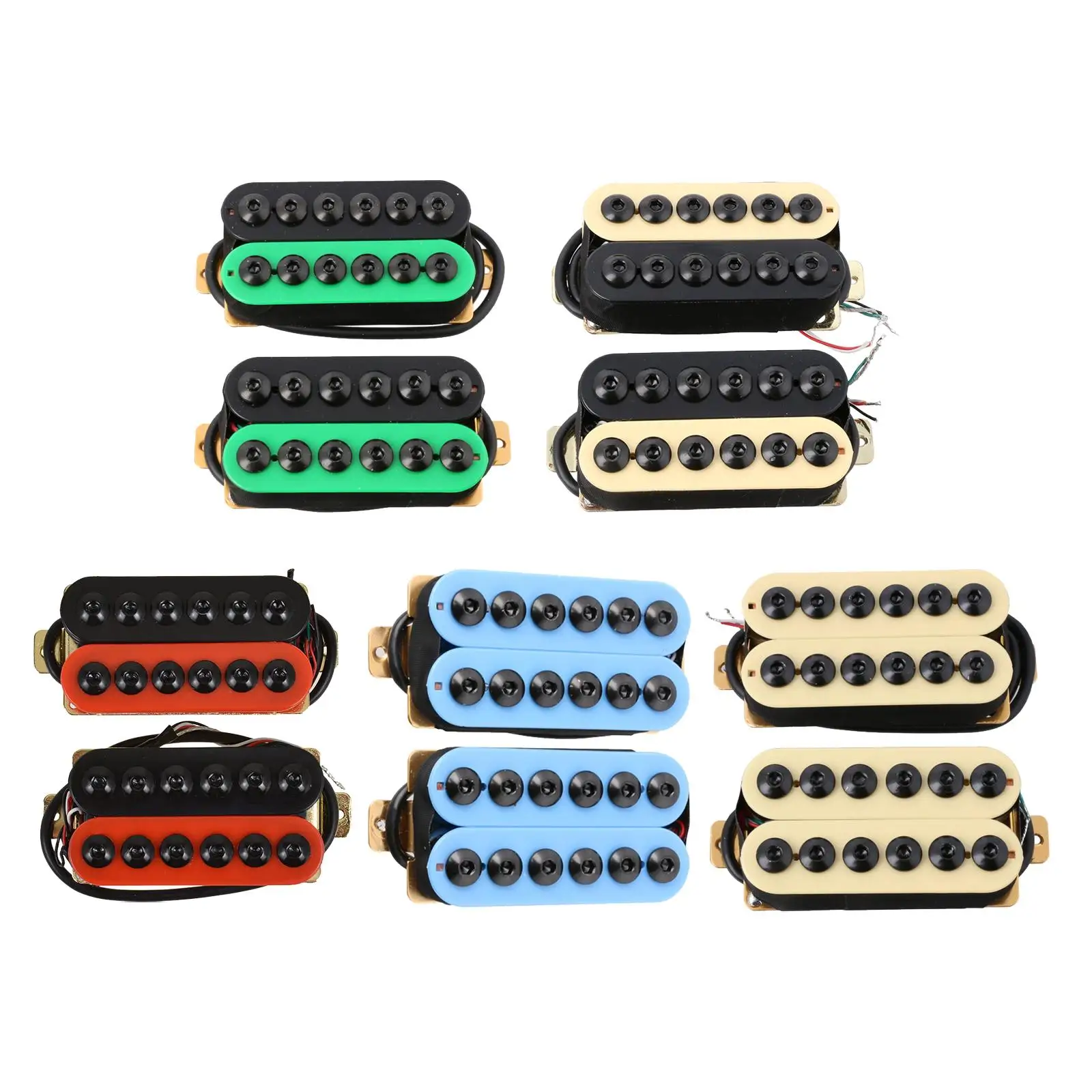 

2 Pieces Guitar Pickup Replacement Humbucker Double Coil Pickup for Musical Instrument