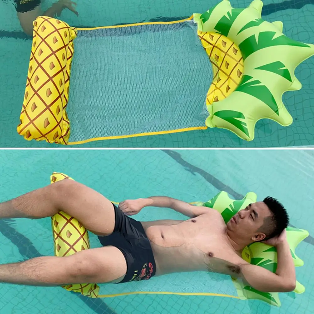 

Waterproof Eco-friendly PVC Fruit Shape Swimming Pool Water Hammock Air Mattresses Bed for Beach