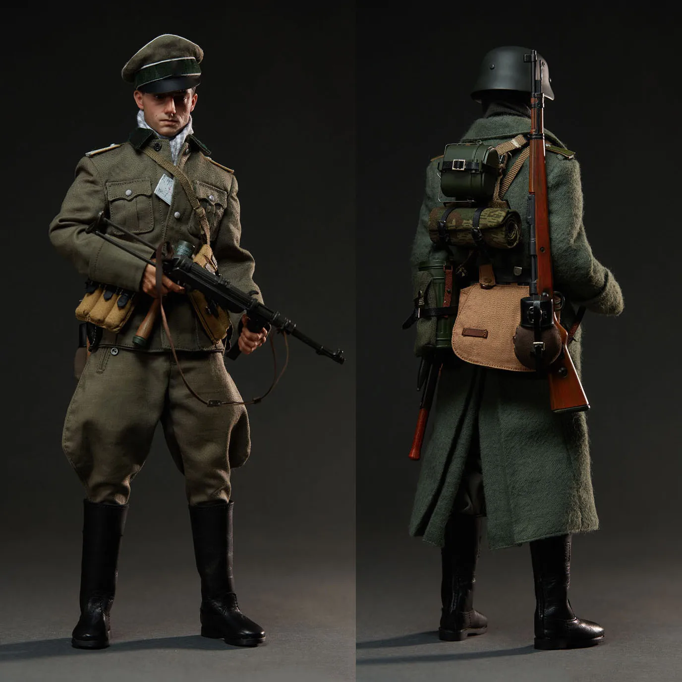 

Alert Line AL100035 AL100036 1/6 WWII German Army Officer Figure Model 12'' Male Soldier Action Doll Full Set Collectible Toy