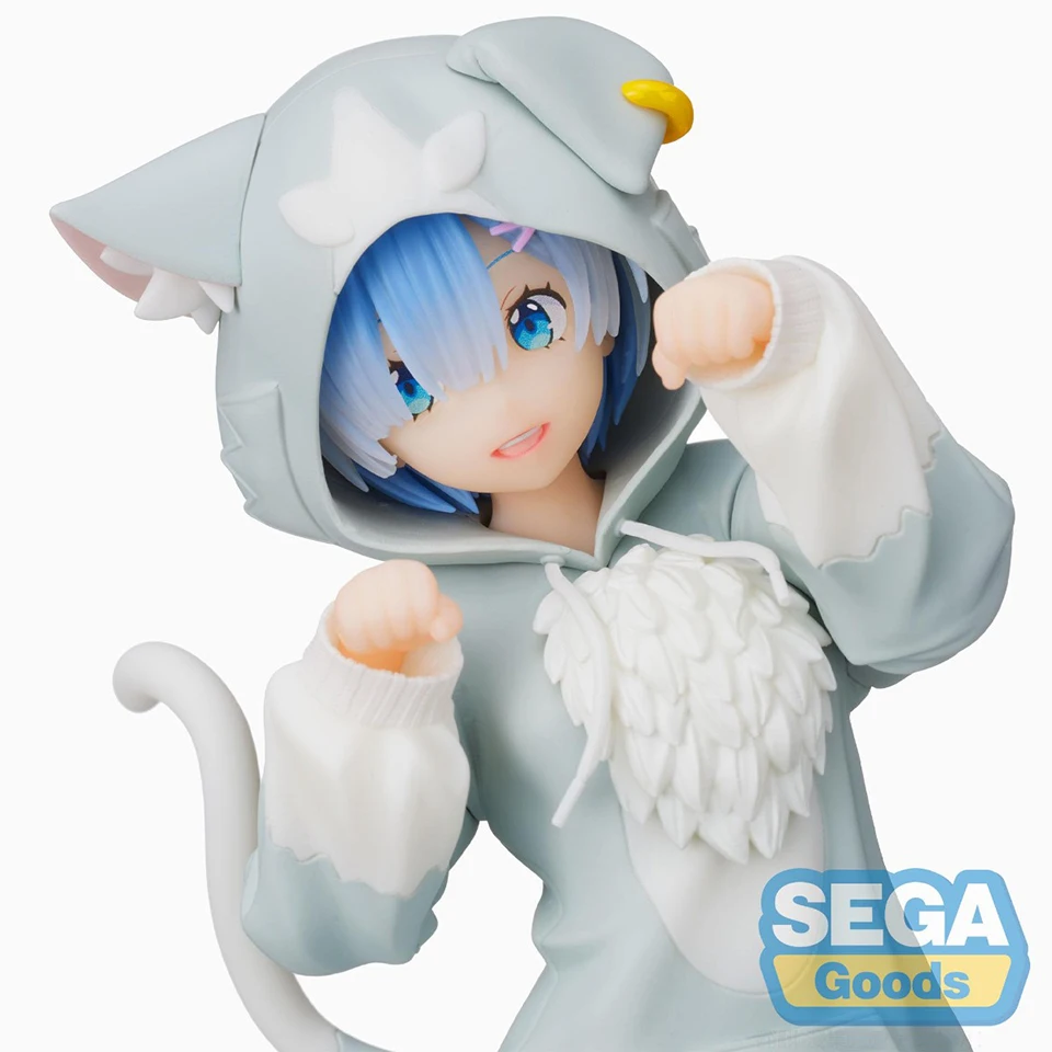 Figura de Anime Rem - Emilia Cat Re:Zero 21,5 cm 3