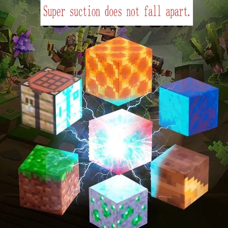 76-й стиль Мой мир Minecraftinglys схема мини-сборки магнитные строительные блоки