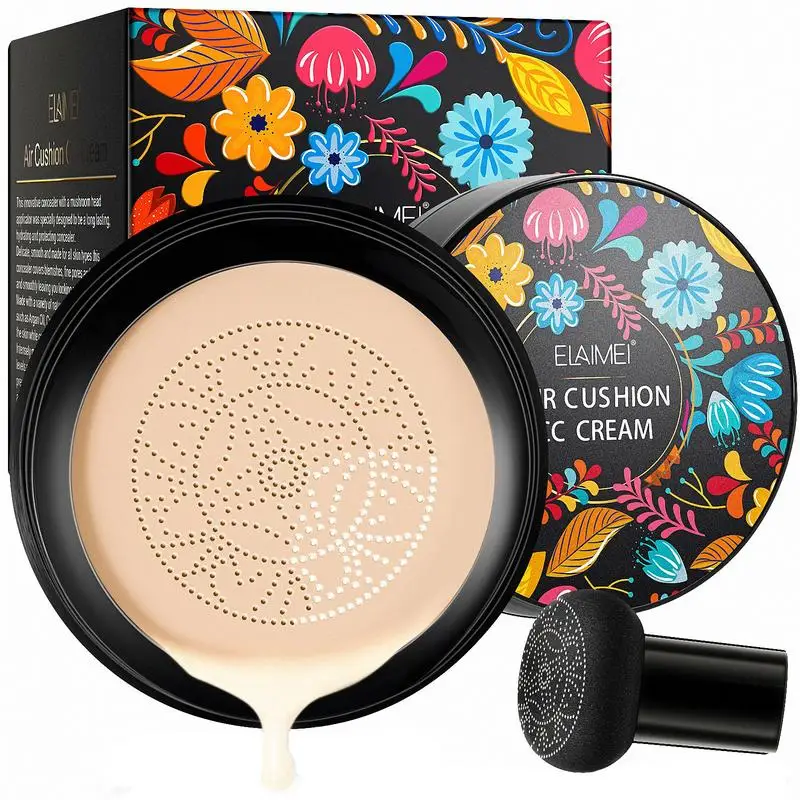 

Воздушная подушка с грибовидной головкой CC крем консилер для основы под макияж с грибовидной головкой стойкий нюдовый макияж увлажняющий п...