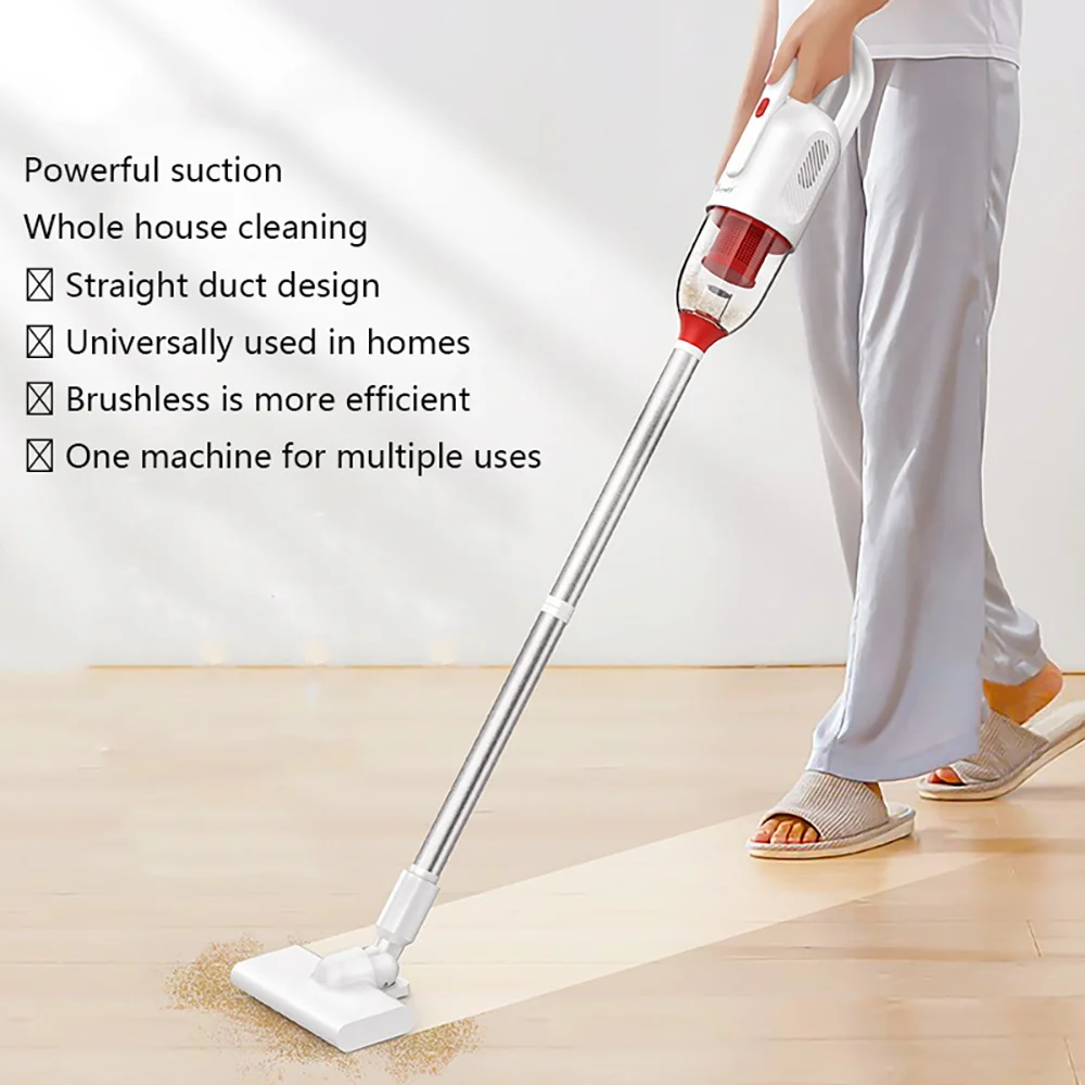 

Oubao hand-push vacuum cleaner household rechargeable sweeper electric mop wet and dry