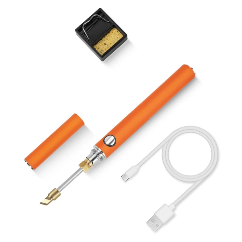 

Mini Welding Pen USB Type-C Lithium Battery Powered Soldering Iron Pen Wireless