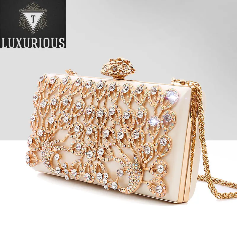 

2024 New Luxury Brand Designer Women Rhinestone Biling Flashing Diamond Full Mini s Female Underarm Bag