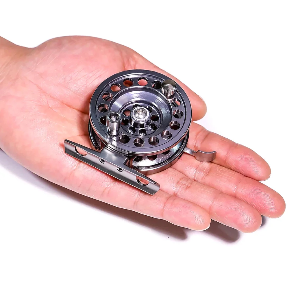 Катушка из алюминиевого сплава для ловли нахлыстом с правой ручкой