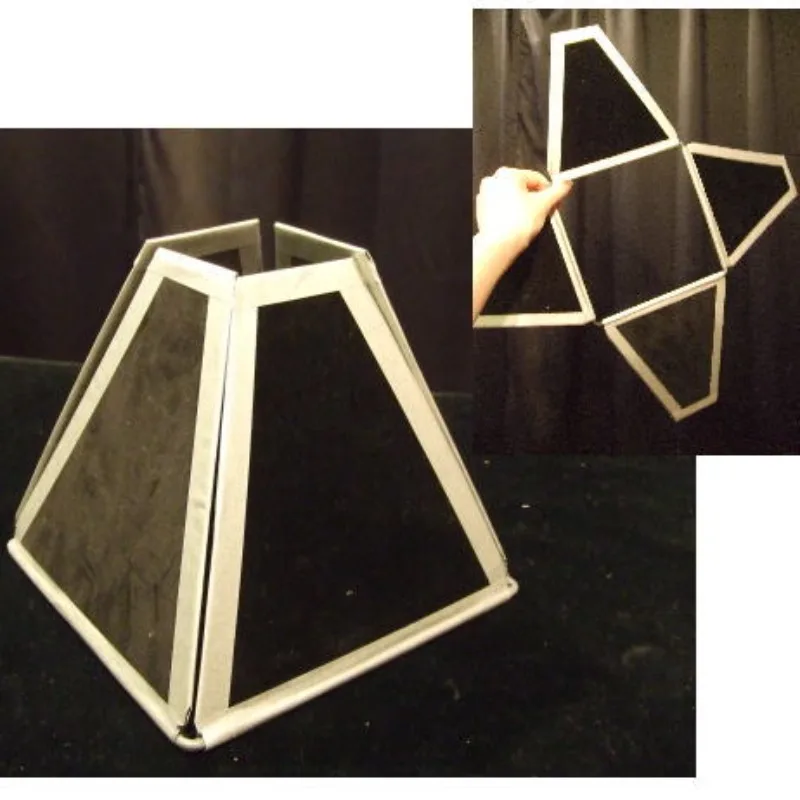 Многоконический огонь Волшебные трюки Scarve Шелковый появляются Magic Stage иллюзии