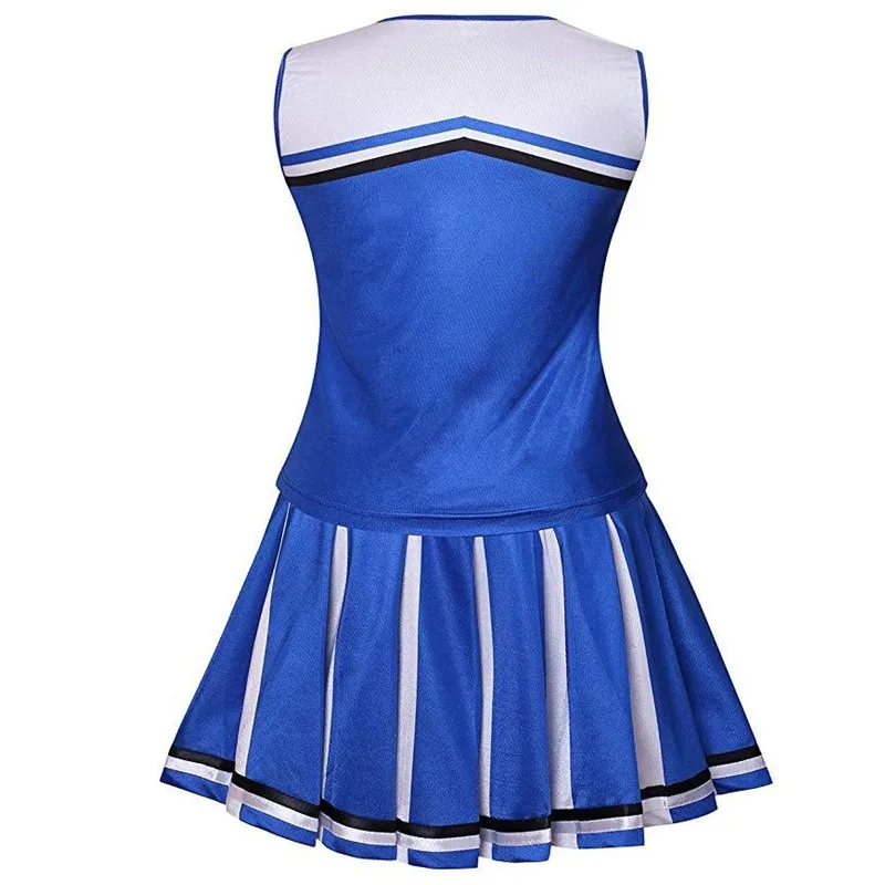 Сексуальная женская летняя бейсбольная одежда Glee для чирлидинга футбола