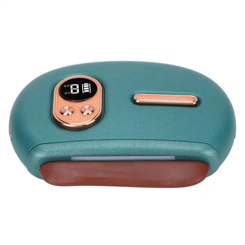 

Electric Stone Needle Massager Fit Palm Heating Electric Scraping Massager for Face for Elderly