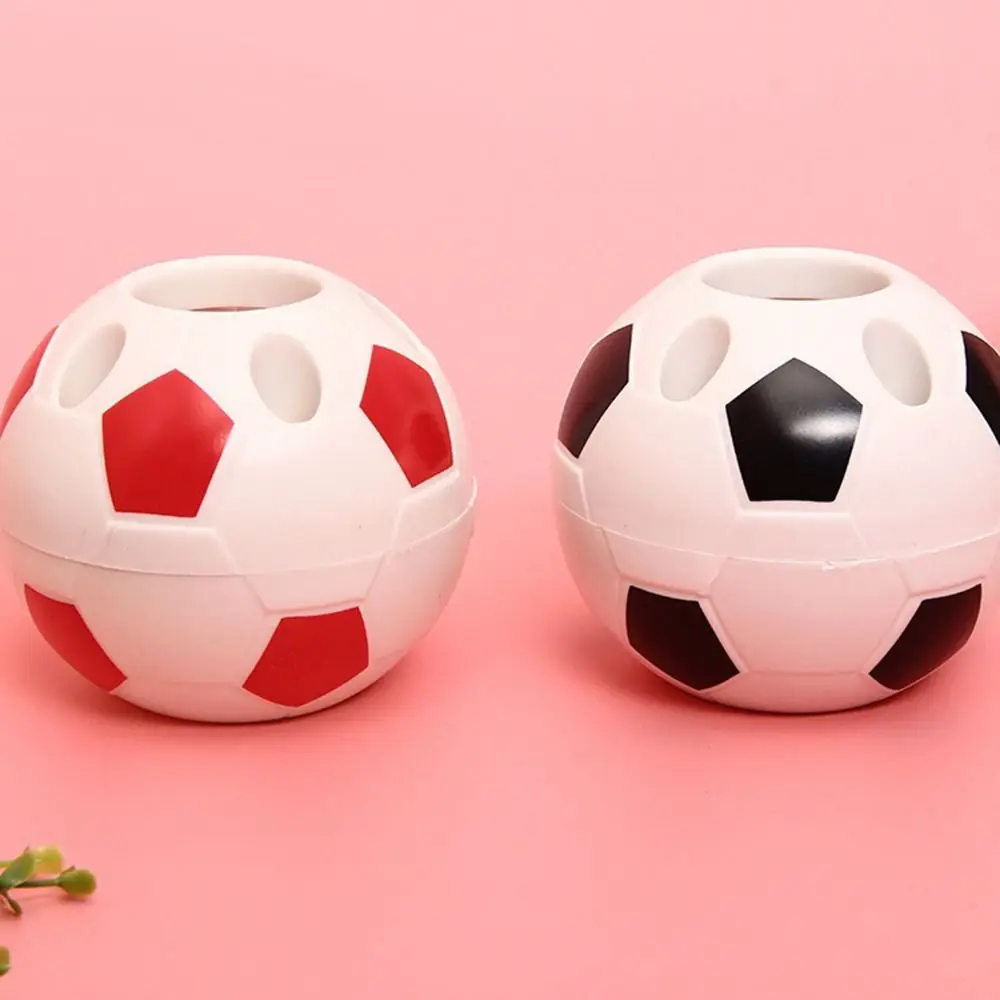

Ornament Student Gifts Home Decoration Soccer Shape Tool Pencil Toothbrush Holders Pen Rack Cartoon Football Pen Holder
