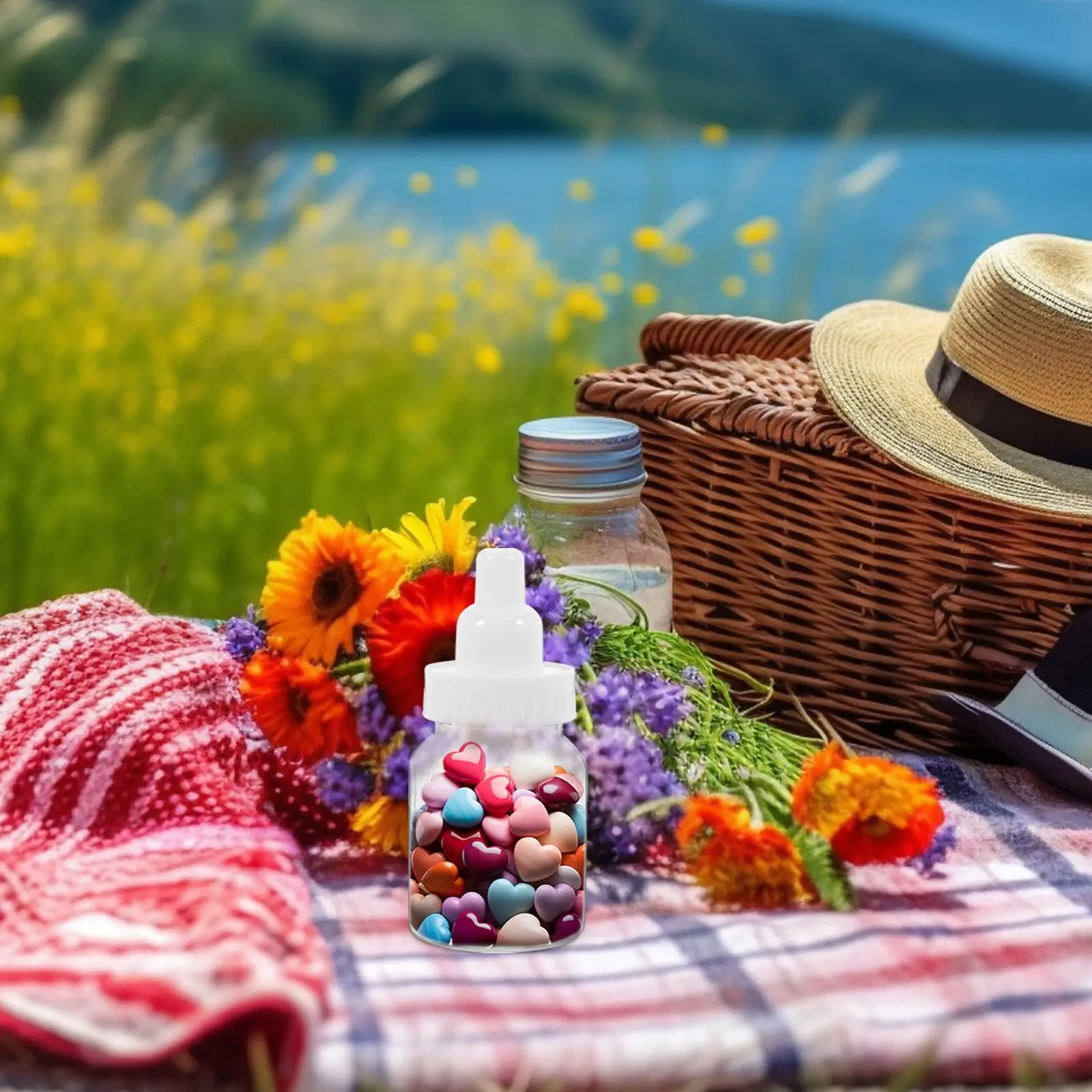 12 шт. бутылочка для молока коробка конфет подарок детского душа пластиковые