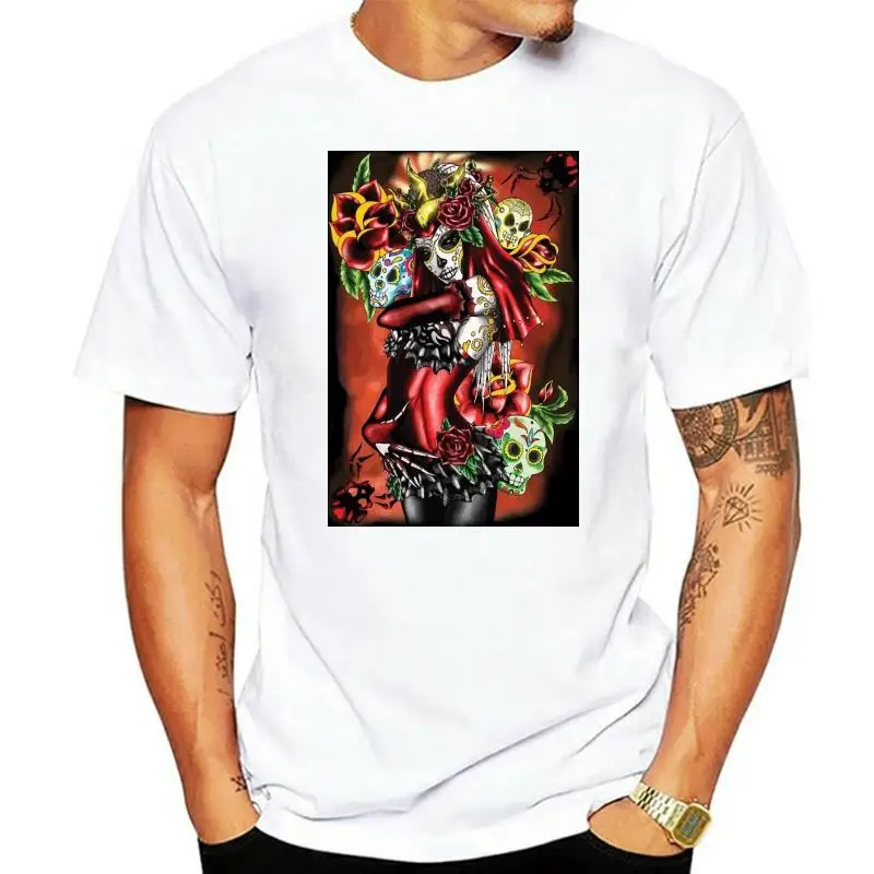 Gothic Eldia de la muertos - Day of the Dead T.Shirt