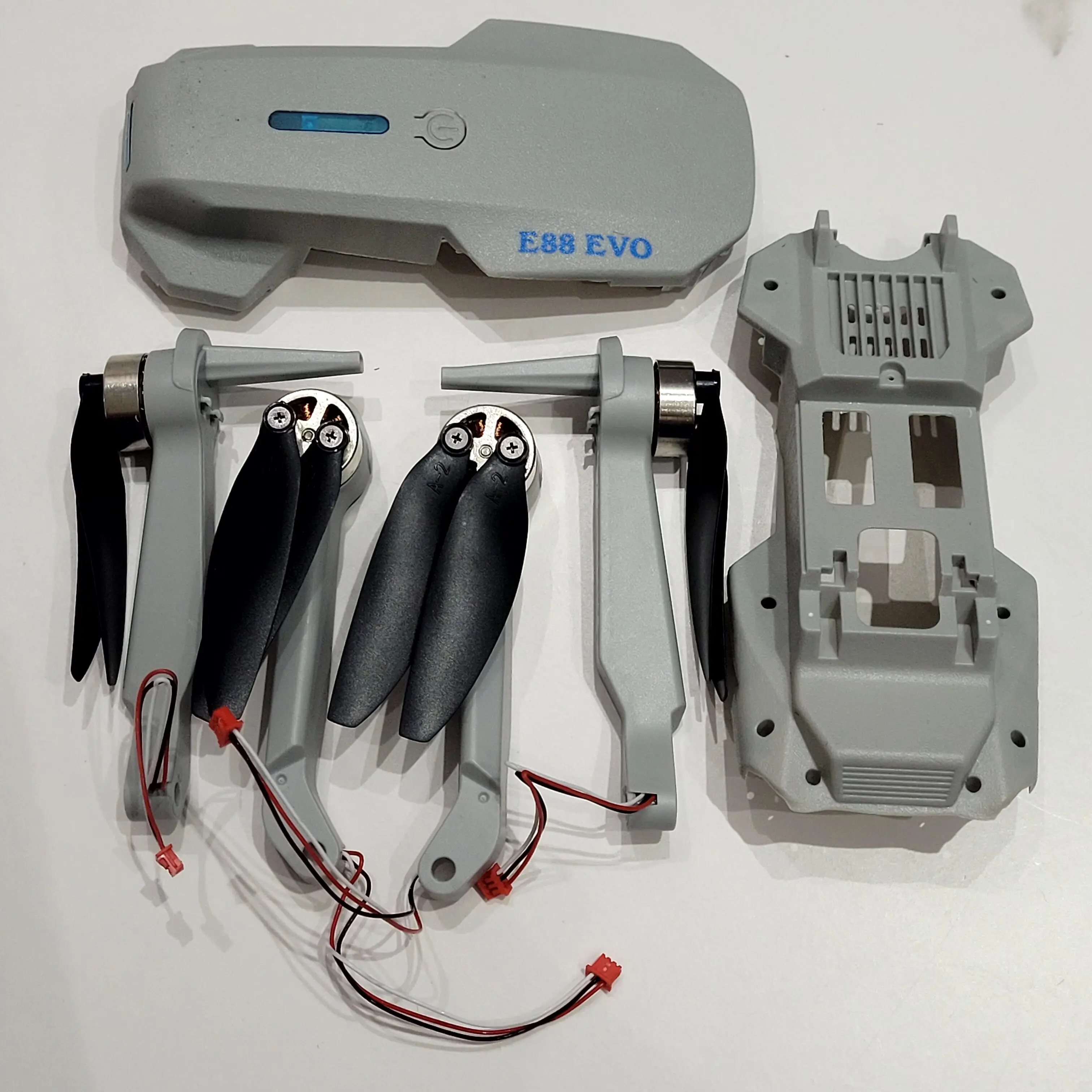E88 EVO Комплект запасных частей для дрона полный комплект корпус корпуса ручки