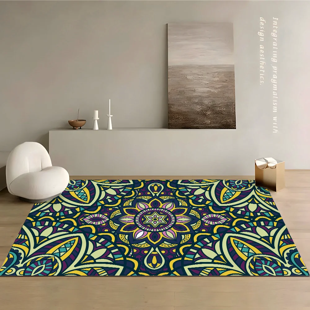 

Luxury Kitchen Entrance Doormat Home Bedroom Floor Decoration Hallway Mat Balcony Bathroom Anti-Slip Carpet Modern Printing Rug