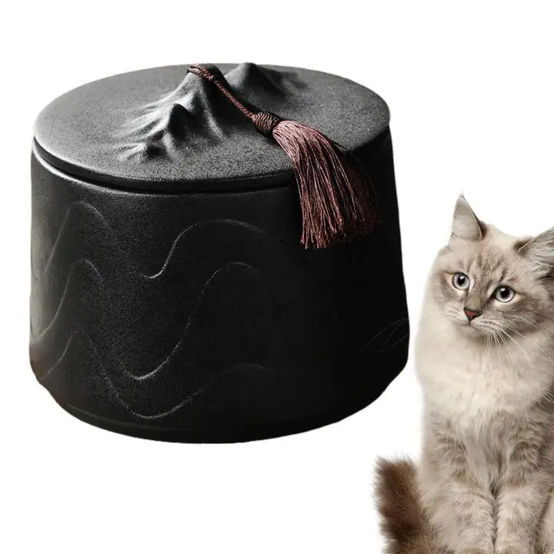 

Урна для домашних животных, персонализированная белая керамическая урна для домашних животных, Высококачественная похоронная урна для кре...