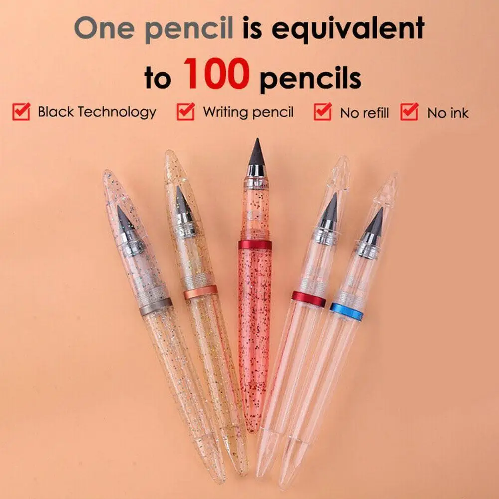 

Unlimited Writing Eternal Pencil New Technology No Ink Pen Magic Pencils For Writing Art Sketch Painting Tool Kids Novelty R9s9